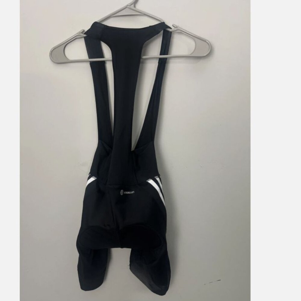 Adidas Womens Black The Bib Tights Padded Cycling Ciclismo Shorts Size Small - Picture 4 of 10